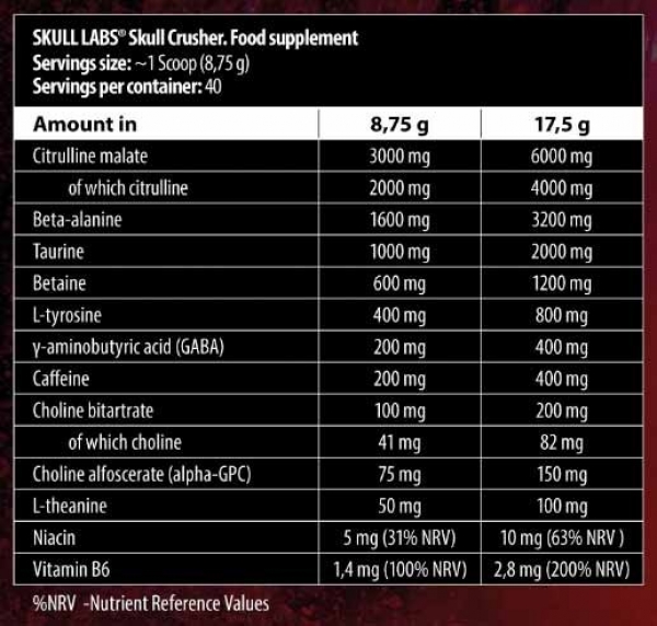 Skull Crusher - Skull Labs 350g